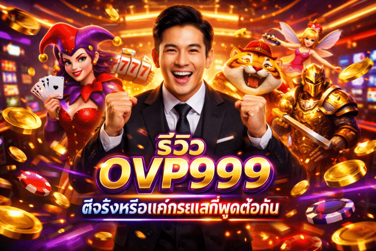 รีวิว OVP999 ดีจริงหรือแค่กระแสที่พูดต่อกัน