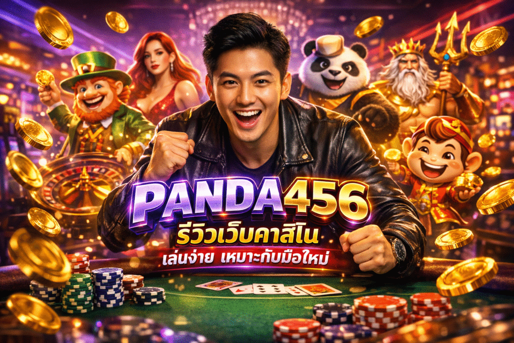 PANDA456 รีวิวเว็บคาสิโน เล่นง่าย เหมาะกับมือใหม่ Meta Description: