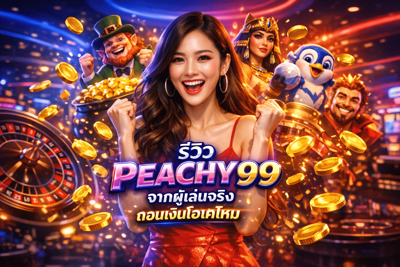 รีวิว PEACHY99 จากผู้เล่นจริง ถอนเงินโอเคไหม